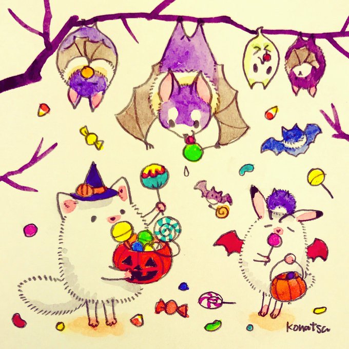 「halloween」 illustration images(Oldest｜RT&Fav:50)