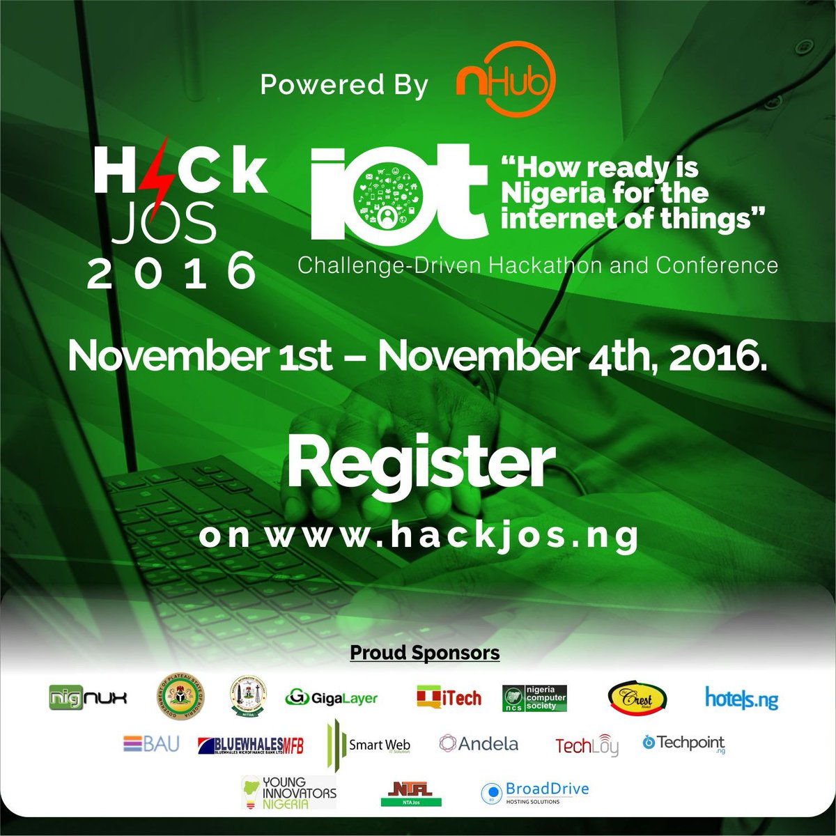 hackjosng's tweet image. @nHubNG @dasersoft @NigeriaComputer @JosEvents #Hackjos2016