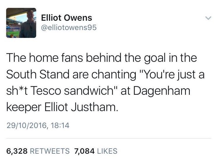 NOT_MOTD's tweet photo. Tweet of the weekend 😂 https://t.co/zeBdKbB93f