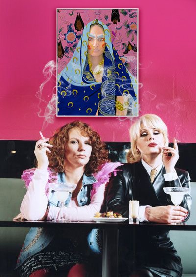 BE AS FABULOUS AS THIS AND POWER THROUGH MONDAY. #absolutelyfabulous #fabulousart #backtowork #rajniperera #artforall #publichouseofart