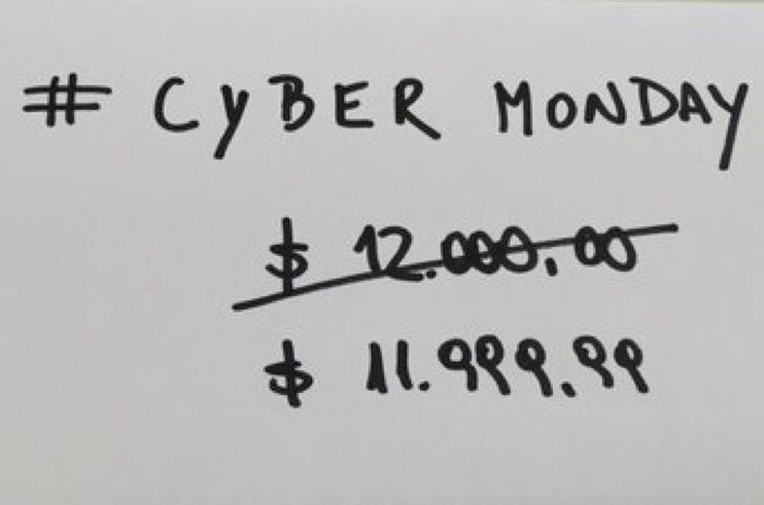 DesdeElPatio_US's tweet photo. Viejo pero rendidor: #CyberMonday en Argentina 🙄🙄 https://t.co/SnPtEardqT