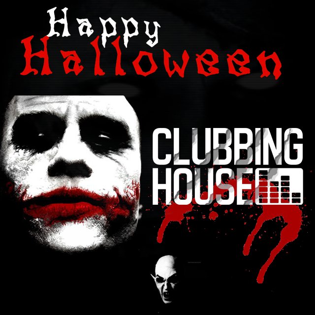 Clubbinghouse's tweet photo. Happy #Halloween ! https://t.co/nNFkxAxOg6