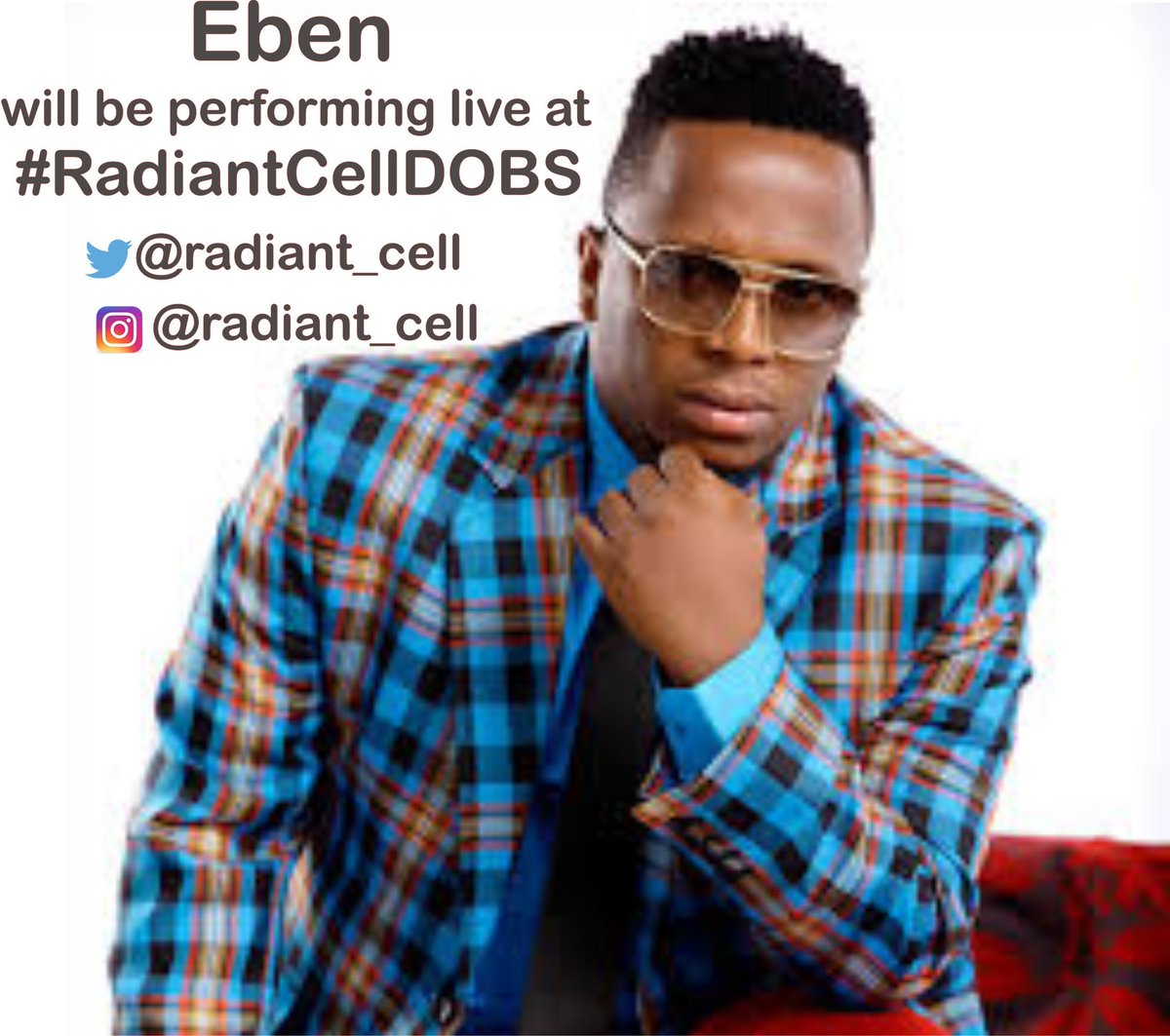 radiant_cell's tweet photo. @eben4u will be live at #RadiantCellDOBS. Nov 5 at Academy Inn, Plot 6 Lateef Jakande Road, by ACME Junction, Ikeja. https://t.co/9LJHZYWnU0