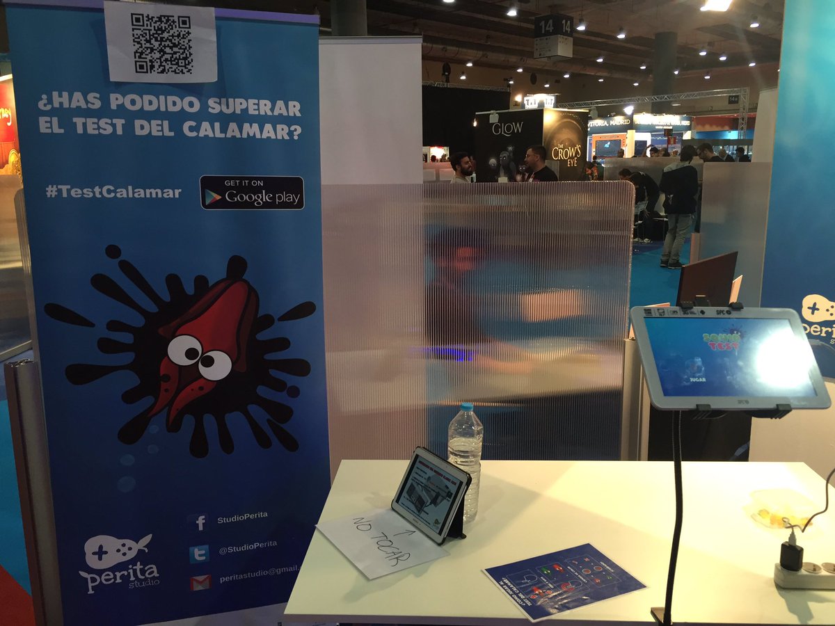 hoy_en_madrid's tweet photo. Hoy hemos estado en #mge2016 y nos ha encantado el #TestCalamar de @StudioPerita Tenéis que probarlo!! https://t.co/FbFYqKHSwF