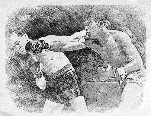 BikuzBoxing's tweet image. 75yrs ago #OnThisDay A young SRR defeated Fritzie Zivic @TheGarden 10 round welterweight bout.
5 weeks later Japanese attacked Pearl harbor