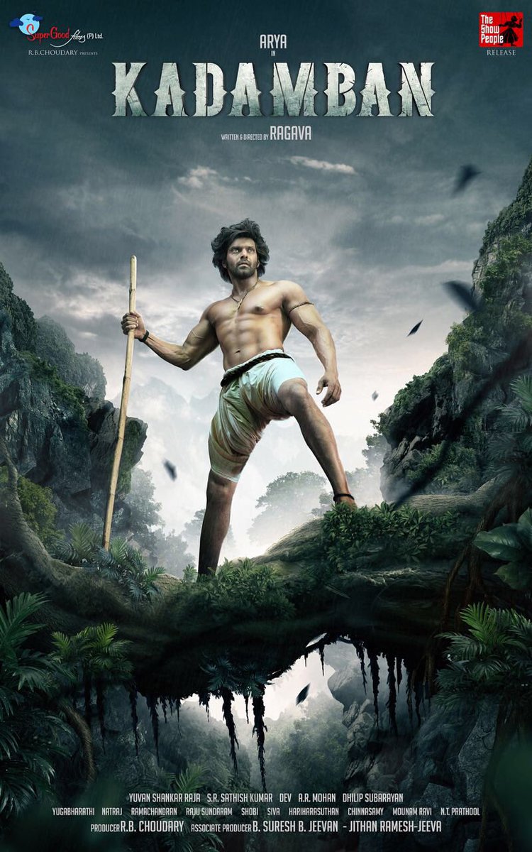 Karthi_Offl's tweet photo. Amazing first look darling! So many months of hard work #Killerphysique. So proud to release this poster! ATB team #kadamban @arya_offl https://t.co/578EopsYwQ