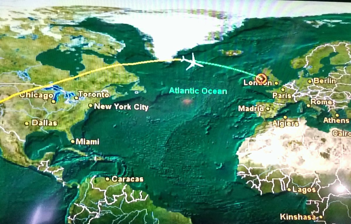 InFlightAlex's tweet photo. Lots of white clouds  between Greenland &amp; Iceland end route to Dublin. #inflightWiFi #AerLingus https://t.co/NIz2YSbV05