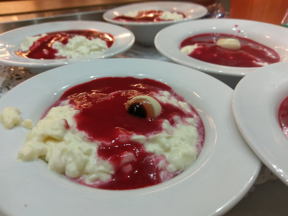 Todays dessert at TV 2