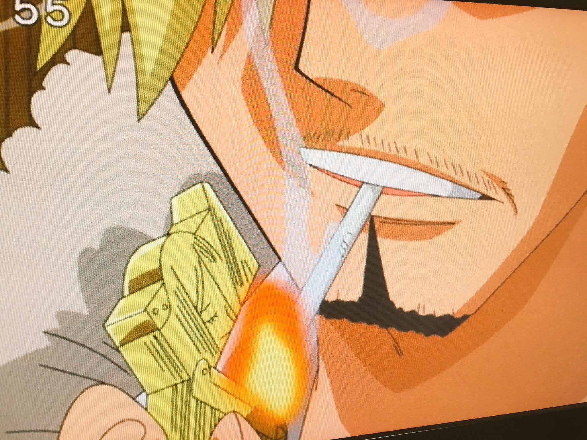 Yu サンジのライターにあの人の顔が カッコイイ