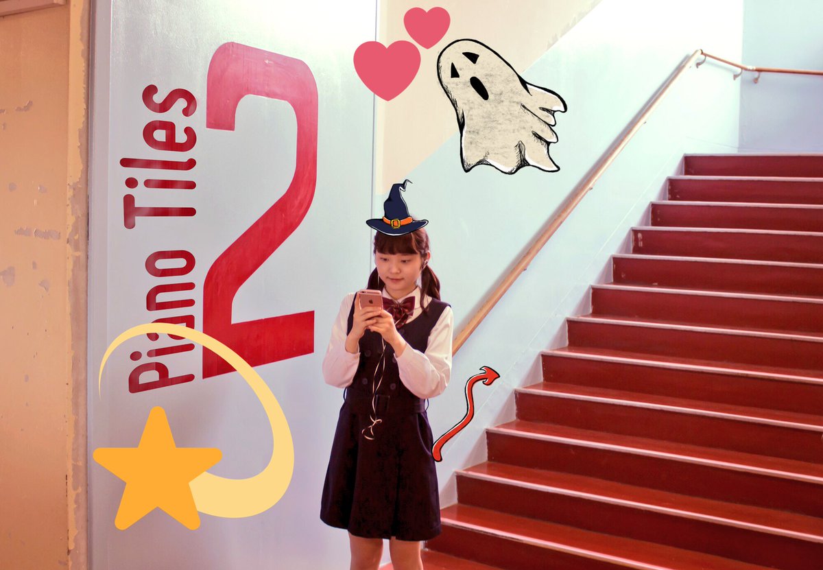 ks_game's tweet photo. ハッピーハロウィン👻❤️💜#ピアノタイル でハロウィンナイト🌙を楽しもう🎹 わくわくのハロウィンキャンペーンはもうすぐ終了！急げー！💨🏃
#ゲーム好きと繋がりたい #ksgame https://t.co/cnLFTJ8Ifz