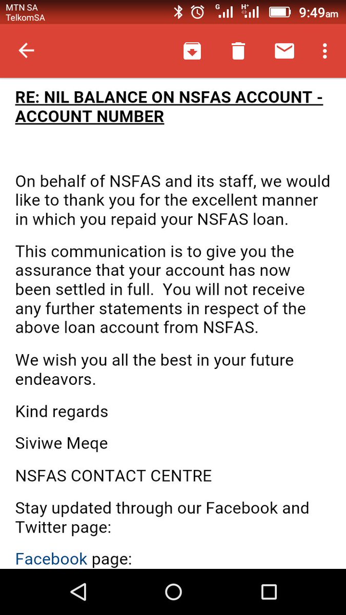 mashatoleabram's tweet image. My way of thanking @NSFAS_CEO and  @myNSFAS! #FeesMustFall though.