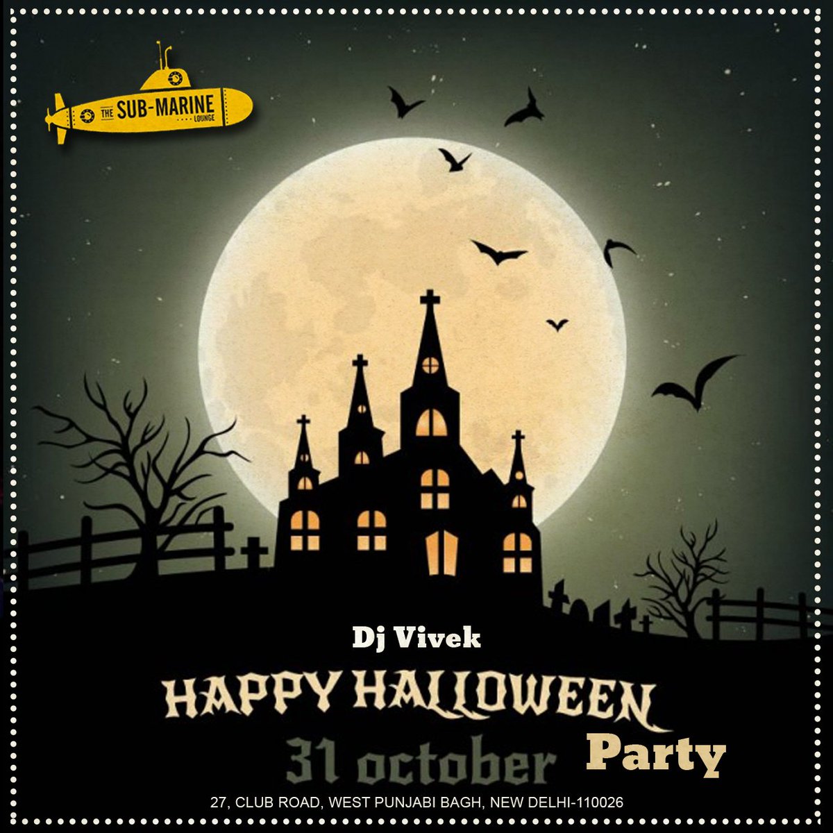 SubmarineLounge's tweet photo. There is a magic in the night when pumpkins glow by moonlight.
Enjoy Halloween Night at The Submarine Lounge tonight https://t.co/IRCwH4s5iM