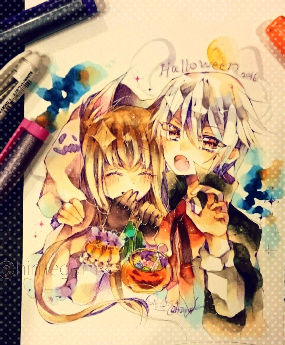 最高の動物画像 新鮮なハロウィン かわいい 可愛い 女の子 イラスト