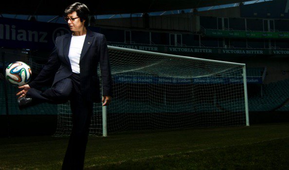 auswomensport's tweet photo. 'All of us know a world where we couldn't play certain things because we were girls' @moyadodd on changing FIFA rule https://t.co/mezVzKLsqm https://t.co/hCYGVc2VA1