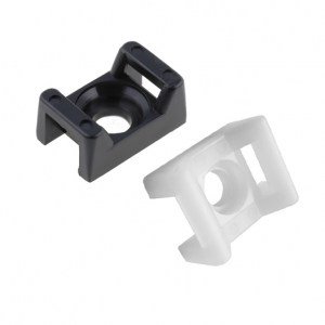 Площадка под винт tm-3s10c 100шт. (уп. Площадка для крепления стяжки 22х16мм (пс-2) бел. Площадка самокл. Крепления под стяжки.