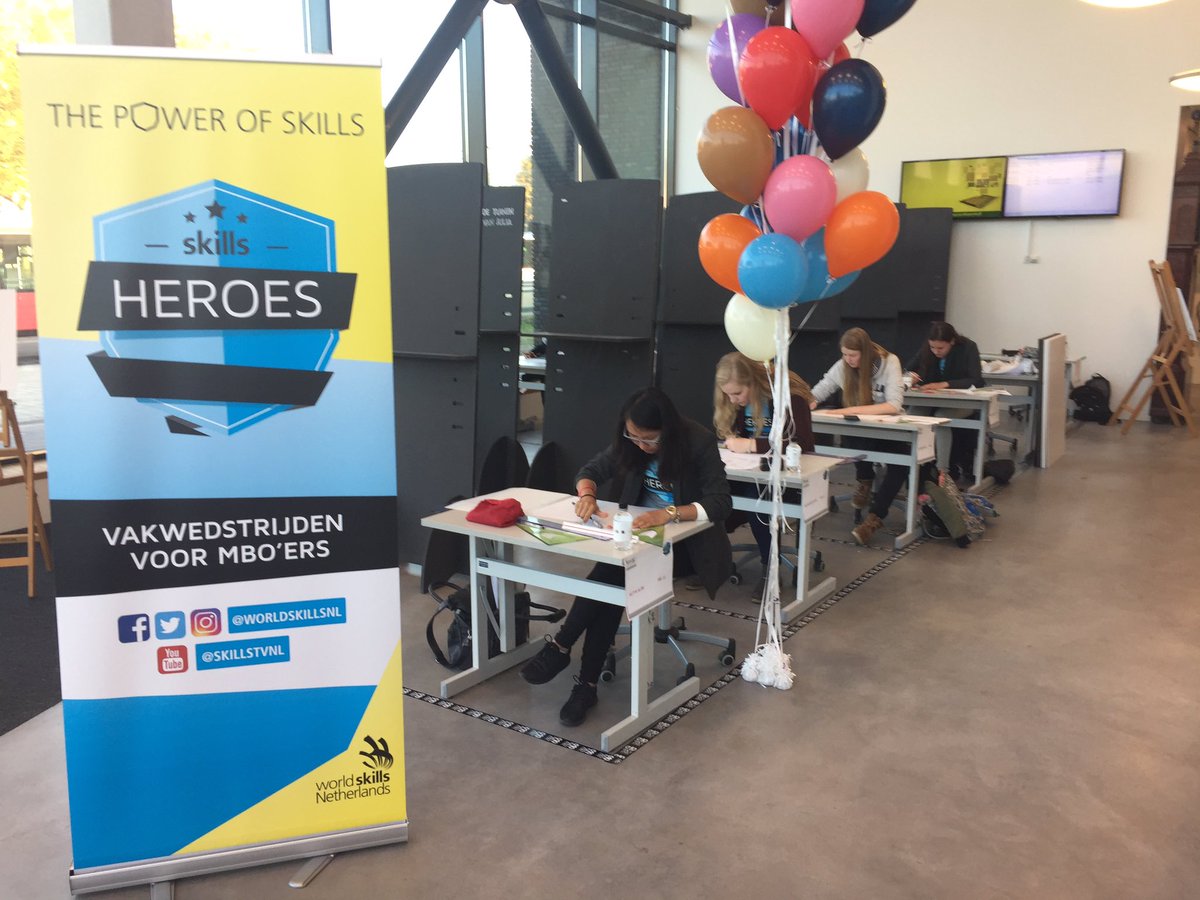 van_waay's tweet photo. Vandaag strijden 10 IA studenten van @HMCmbovakschool voor de beste plek! #Skills #Heroes2016 #HMCSKILLS #Toppers https://t.co/1vDYeauAxz