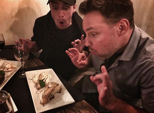 PATDSpain's tweet photo. Kenneth en Instagram: "Epic night in Madrid.. Thanks for all the bday love and my boys for a great night! #alltheham" https://t.co/qh8ITF8hjj