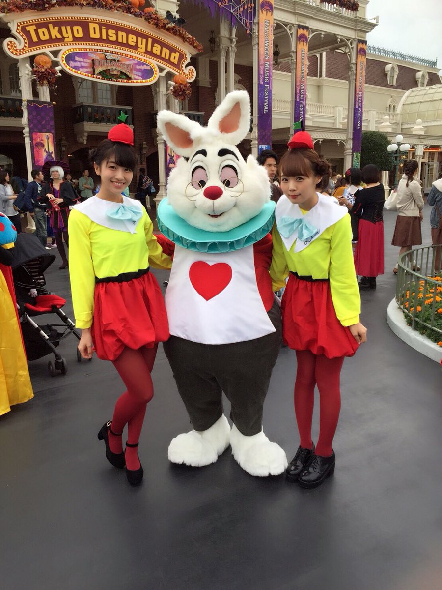 関根ささら 放課後プリンセス ひなひとdハロラス日行ってきたよ 2人で不思議の国のアリスのディー ダムになってきました 今年初仮装イン 楽しかった この後のライブ特典会での仮装は別のものです ご安心を 笑 Dハロ Deedum