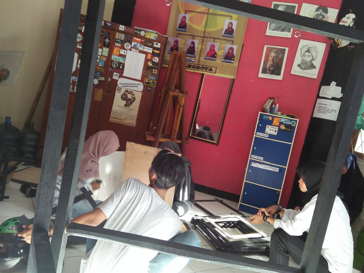Persiapan Gallery Of the Month AICIS uin lampung