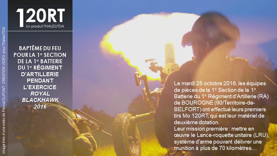 ThalesDefence's tweet image. TDA présent au Valdahon pour les 1ers tirs de jeunes artilleurs de la 1ère section de la 1ère batterie du 1er Régiment d'artillerie #Mo120RT