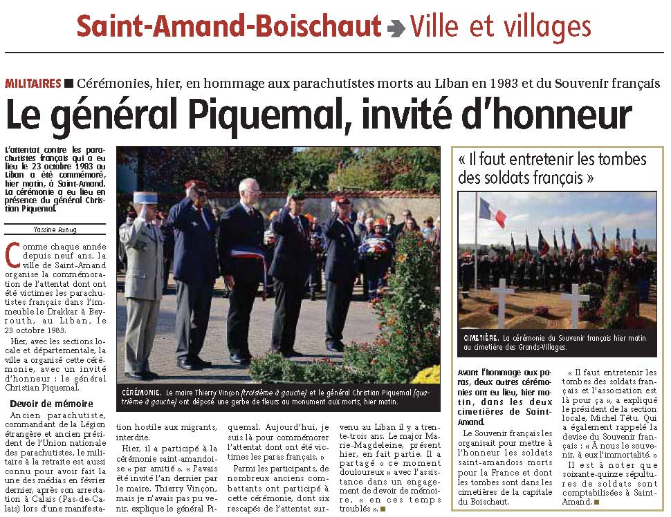 SAM18200's tweet image. Cérémonie paras #1erRCP #9emeRCP  en présence du Général Christian Piquemal et Major Marie Magdeleine @Thierry18200 @para1852 @SAM18200