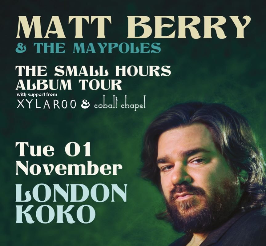 Tomorrow night 01.11.16 we support <a href="/MattBerryMusic/">Matt Berry's Music</a> with <a href="/Xylaroo/">Xylaroo</a> at London's <a href="/KOKOLondon/">KOKO Culture</a> 🎶