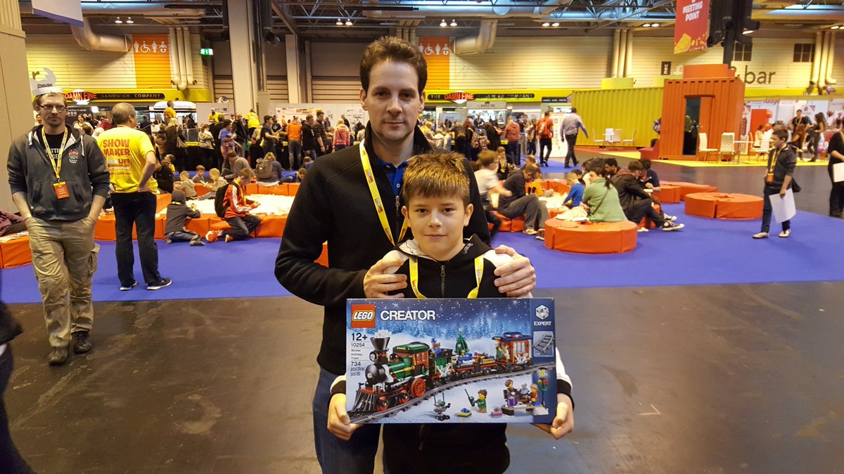 fairybricks's tweet photo. Big Train Winners @legoshow Thanks for taking part everyone! https://t.co/g01bHcThLO