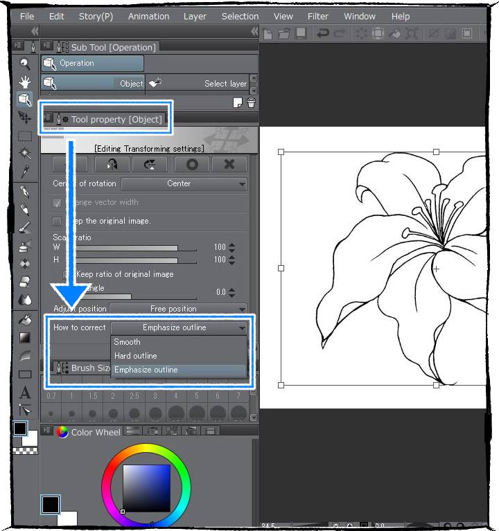 CLIP STUDIO PAINT on Twitter "When you scale up/down or rotate images