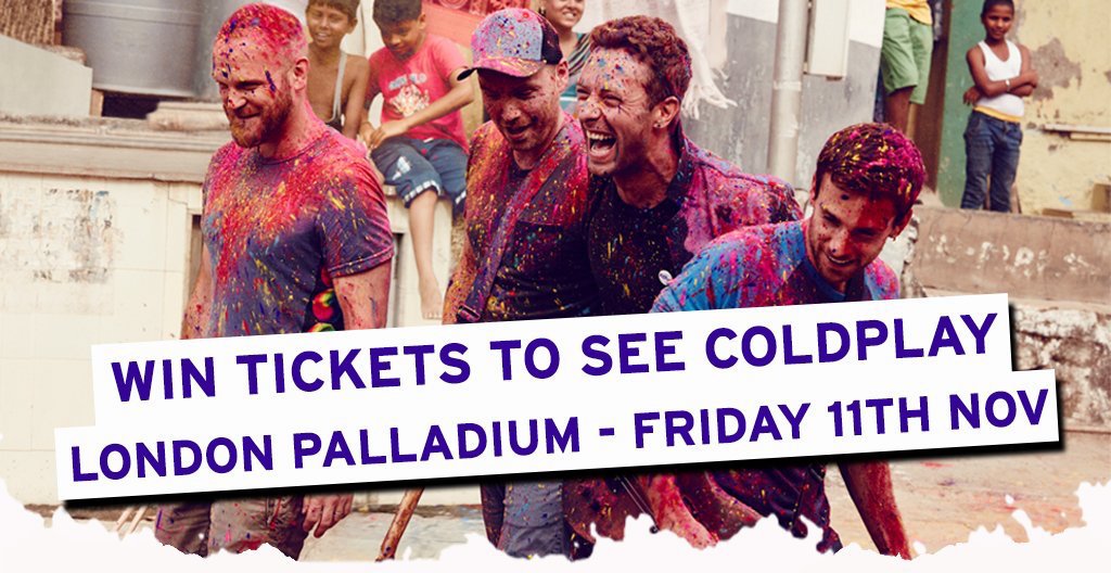 NEWS: @PalladiumLondon show on Nov 11! Win tickets from @absoluteradio, @magicfm, @KissFMUK, @heatradio, @heatworld @QMagazine & @TheBoxTV A