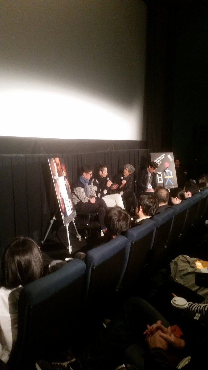 昨日は #東京国際映画祭 で『 #怒り 』上映後舞台挨拶がありました！
李監督と森山さんのぶっちゃけトーク☺
オールナイトでずっと聞きたいくらい面白かった…(*´∀`)

#映画怒り 
#まだまだ上映中
#TIFFJP