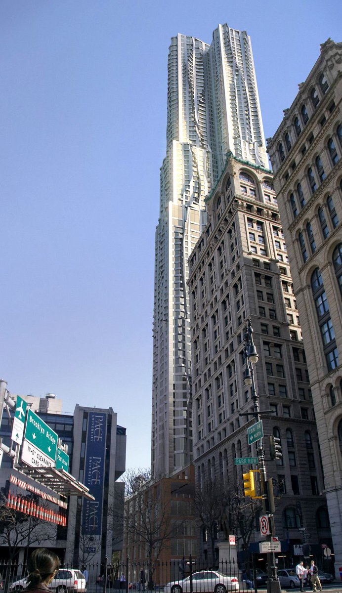 ShopArch's tweet image. Жилой небоскреб Фрэнка Гери arch-shop.ru/residential-sk…