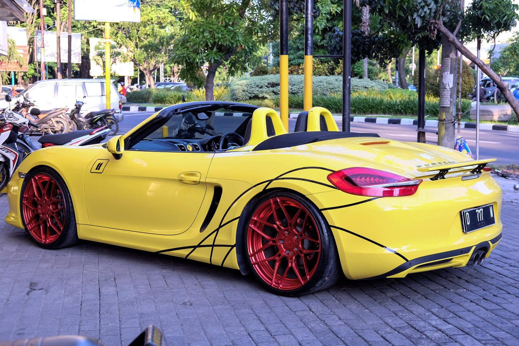 DMMMotorsport on Twitter "Porsche Boxster Rims ADV7MV2CS Hidden Hardware in matte candy red