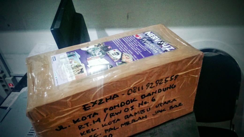 nervouz_records's tweet image. Paket CD ke Jakarta #directprintcd #audiocd #nervouzrecords