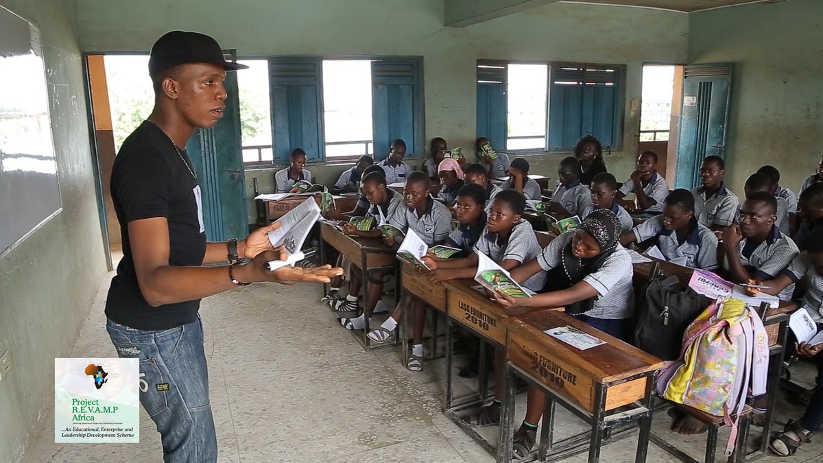 prevampafrica's tweet photo. We are DELIBERATELY making young people understand the role they have to play towards themselves &amp; their environment. ##ProjectREVAMP https://t.co/JCnsHMy91K