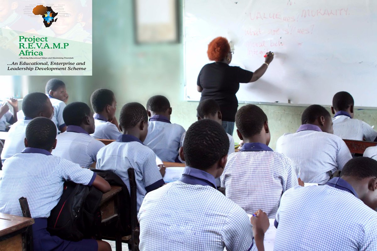 prevampafrica's tweet photo. Our approved syllabus by Lagos State helps every young student excel in three areas (education, leadership&amp;entrepreneurship) #ProjectREVAMP https://t.co/MqmUmrfvTc