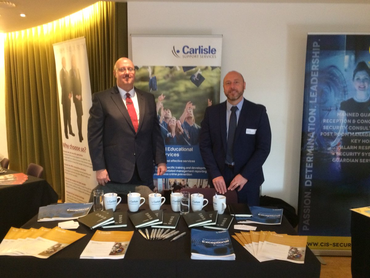 carlislesupserv's tweet photo. Visiting the @lupconsortium #security framework launch today? Be sure to say hi to @AdriancanaleCSS &amp; @kieron_slattery from @carlislesupserv https://t.co/S4fEzmjfGQ