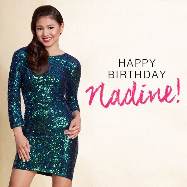 AvonPH's tweet photo. Happiest birthday to the very artistic and alluring, #NadineLustre! Cheers to another amazing year! #FeelinFresh https://t.co/Xe4evdGsve