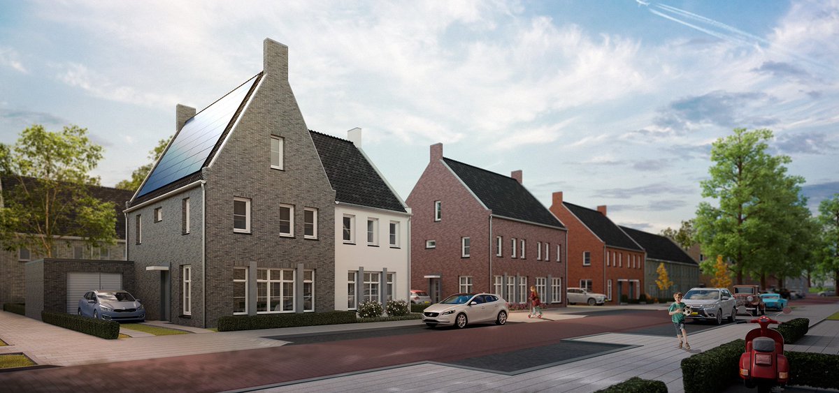 In het nieuwbouwplan Dijkstraten zijn de inschrijvingen gestart van 29 energiezuinige woningen. Interesse? Ga naar: dijkstraten.com