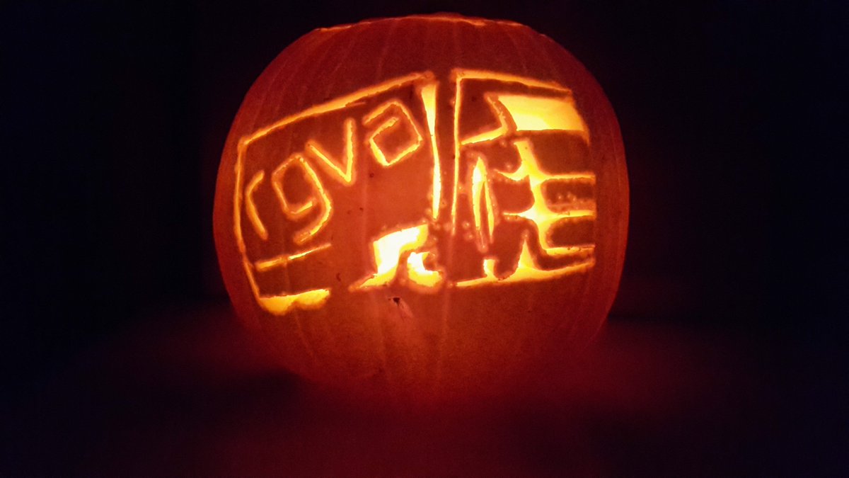 RGVA_ltd's tweet photo. Here's our pumpkin attempt! #halloween #onbrand #branding #RGVA #pumpkin #pumpkincarving https://t.co/HTVLGUYB7t
