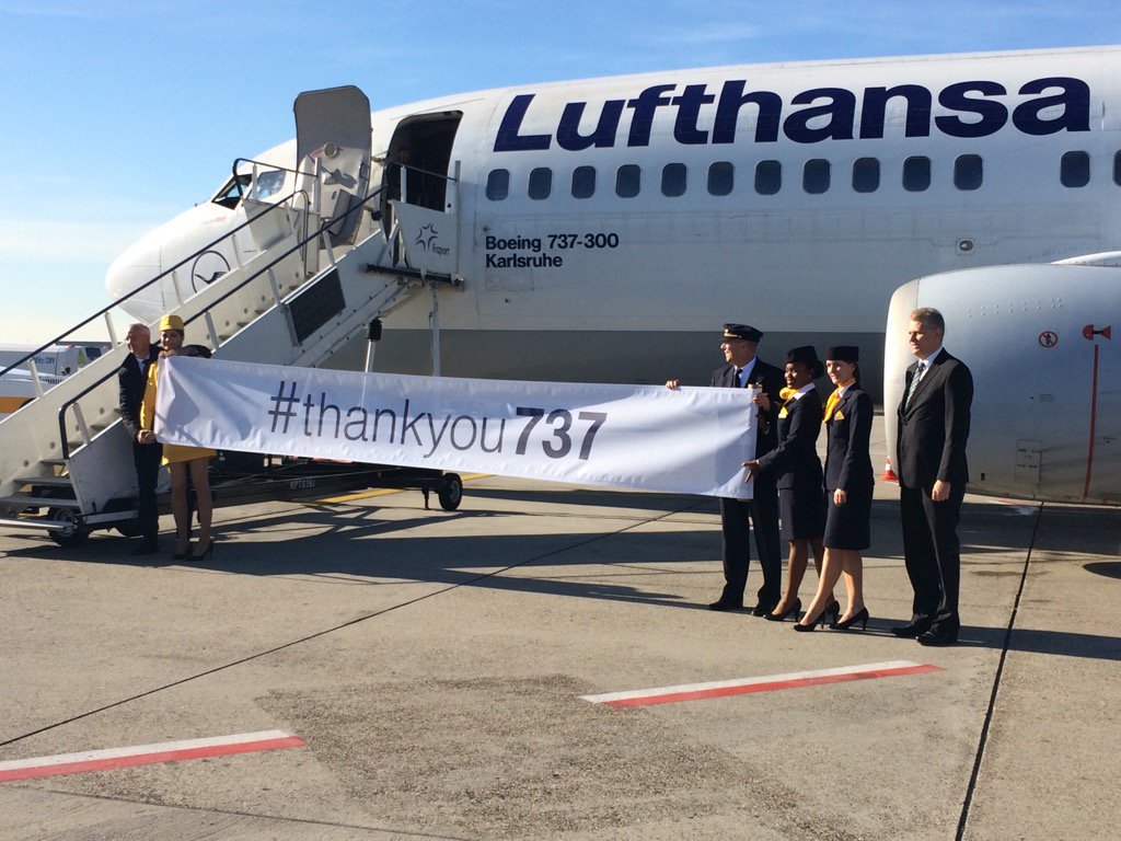 Perfect weather for one last flight with Bobby! #thankyou737