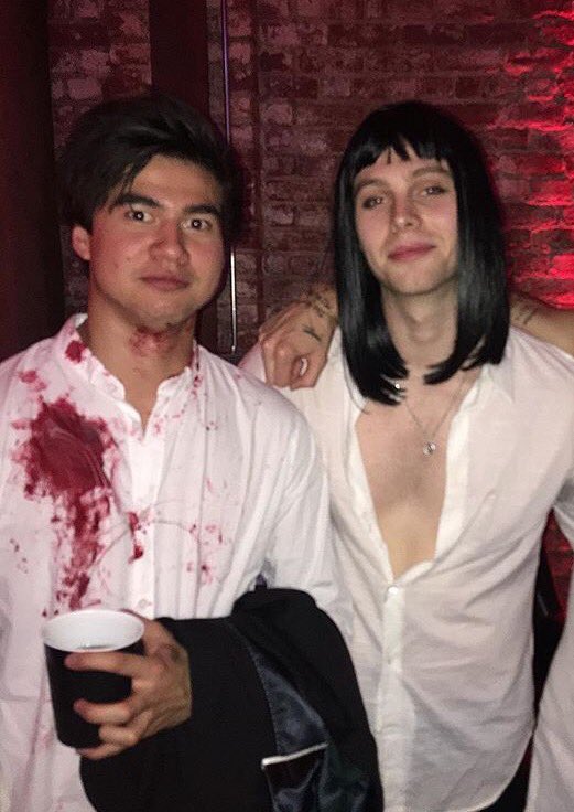 Calumin5SOSx's tweet photo. Happy Halloween🎃😈👻

今日は私の夢が叶った日♥︎
ハロウィン来るたび思い出すね♡

#DERPCON2 #1yearago 

今年のCalumやばっ❤️❤️❤️ https://t.co/zk64XJnf6V