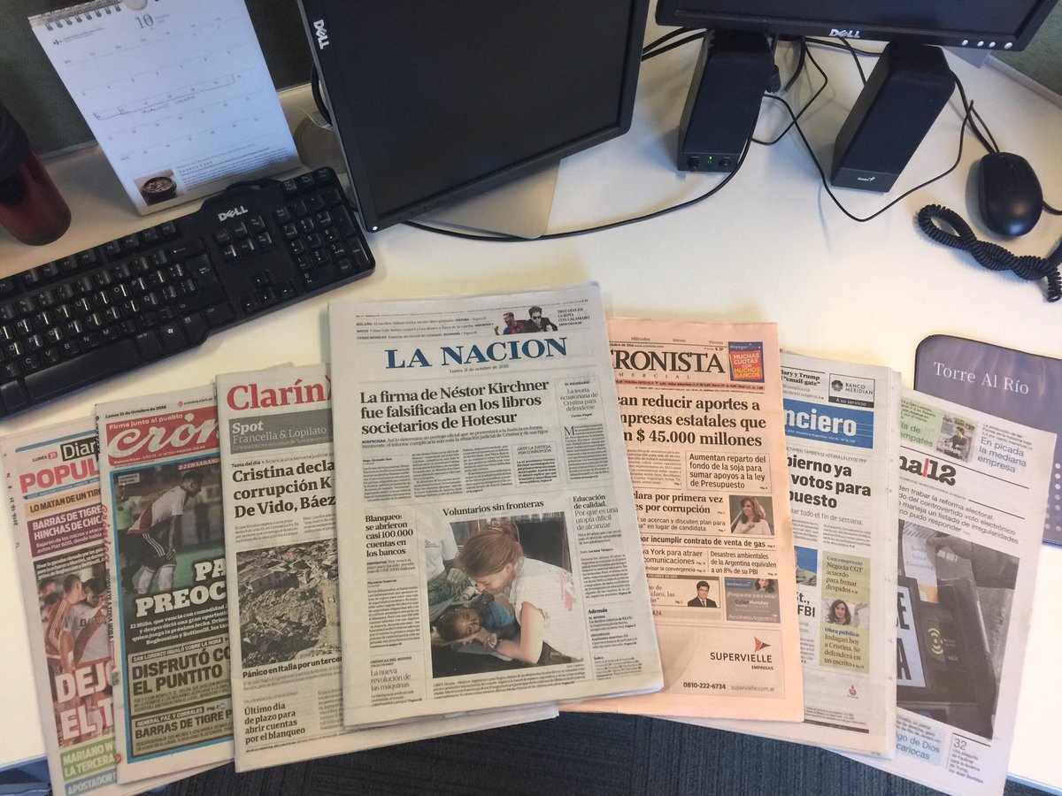 grmadryn's tweet photo. Un paso adelante en 146 años de historia: @LANACION y su nuevo tamaño: agilidad, elegancia y calidad para el lector de hoy #nosmovemos https://t.co/sonINuQoUj