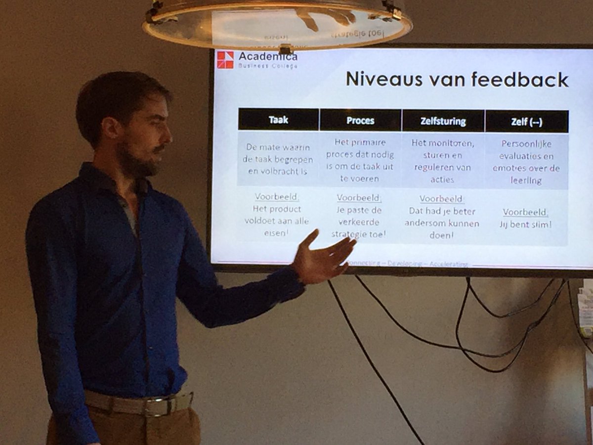 Studiedag <a href="/KCdeHoven/">Kindcentrum de Hoven</a> 'leren zichtbaar maken' en de giga impact van feedback door @Meestertweet <a href="/cbegroup/">CBE Group</a> geïnspireerd door Hattie &amp; Marzano