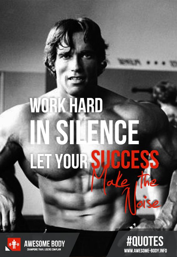 Let your success make the noise!! #Bodybuilding #DominateTheField