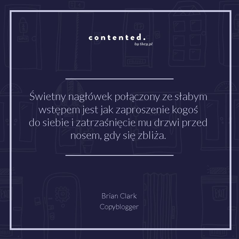 ContentedByThey's tweet image. Według danych 📊 @copyblogger 80% ludzi czyta nagłówki, a tylko 20% – pozostałą część #tekst.u. 📄 👀 Do której grupy należycie? #mondaycontent