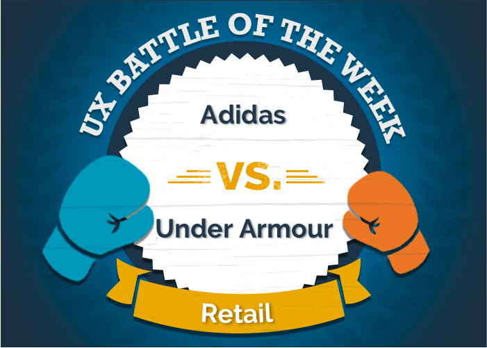 UserZoom_DE's tweet photo. #UX battle of the week: @adidas  vs @UnderArmour. Who won? https://t.co/VQmGsp3RLL https://t.co/b97AVr8DVm