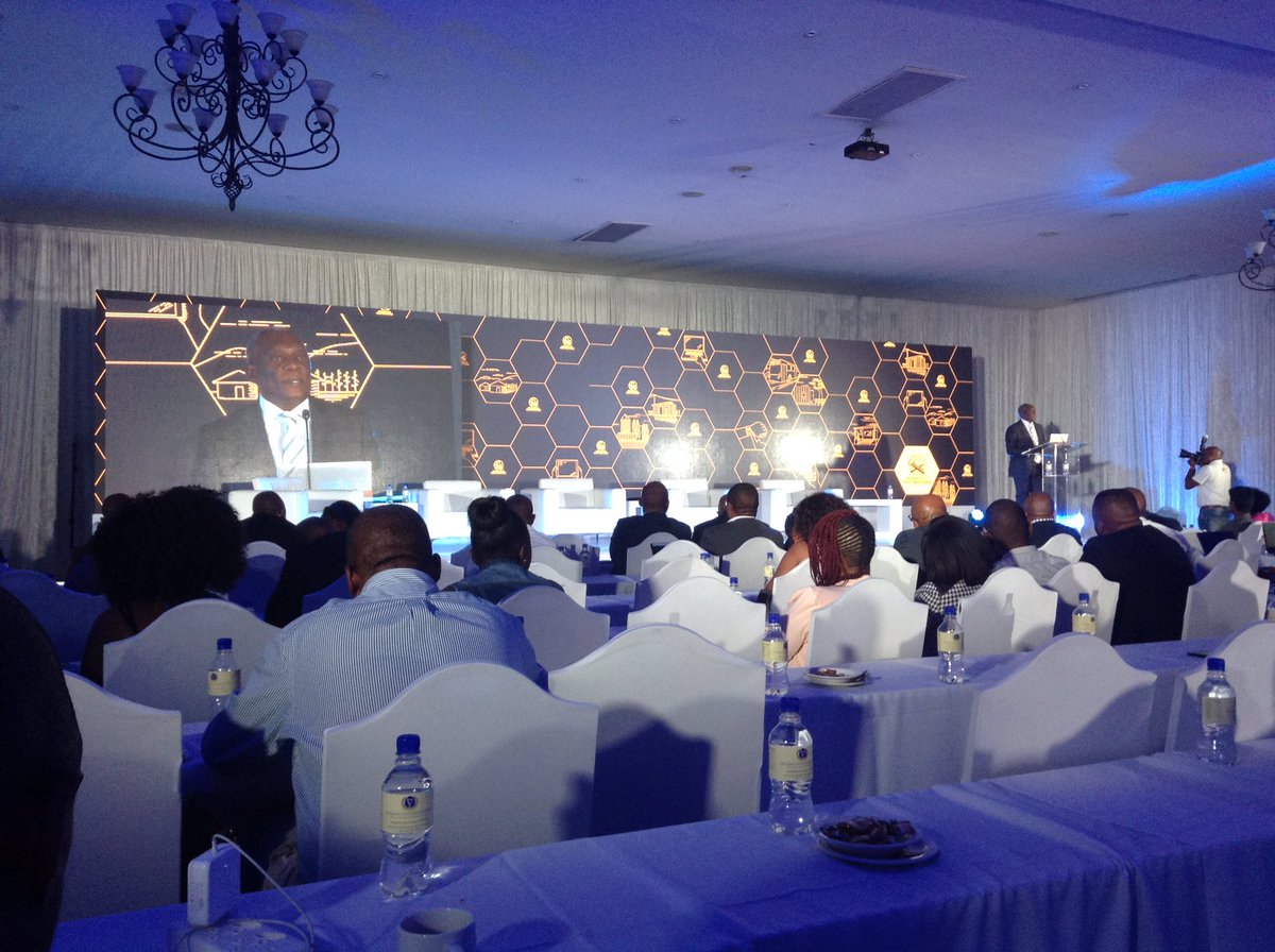 bitfwhitepaper's tweet photo. Minister Cwele takes the stage. #ICTwhitePaperDialogue https://t.co/hN9uZWPMdC