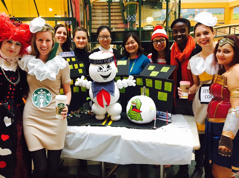 PCMCH_ON's tweet photo. Getting into the #Halloween spirit with @SickKidsNews and @unitedwaytyr! https://t.co/mzrmtZ6qC6