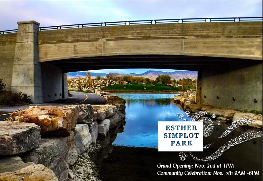 supboarding's tweet photo. Big week! Opening of #EstherSimplotPark Nov. 2nd 1PM and Community Celebration Nov. 5th from 9AM - 6PM @idahowhitewater #Boise #Idaho https://t.co/tc1ebYspP7