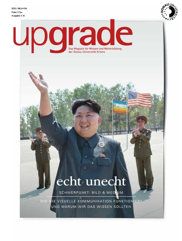 unikrems's tweet photo. echt #unecht: Wie #VisuelleKommunikation funktioniert und warum wir das wissen sollten - jetzt im neuen upgrade! https://t.co/6TB2ViPGxZ https://t.co/iUAPpKUdxu
